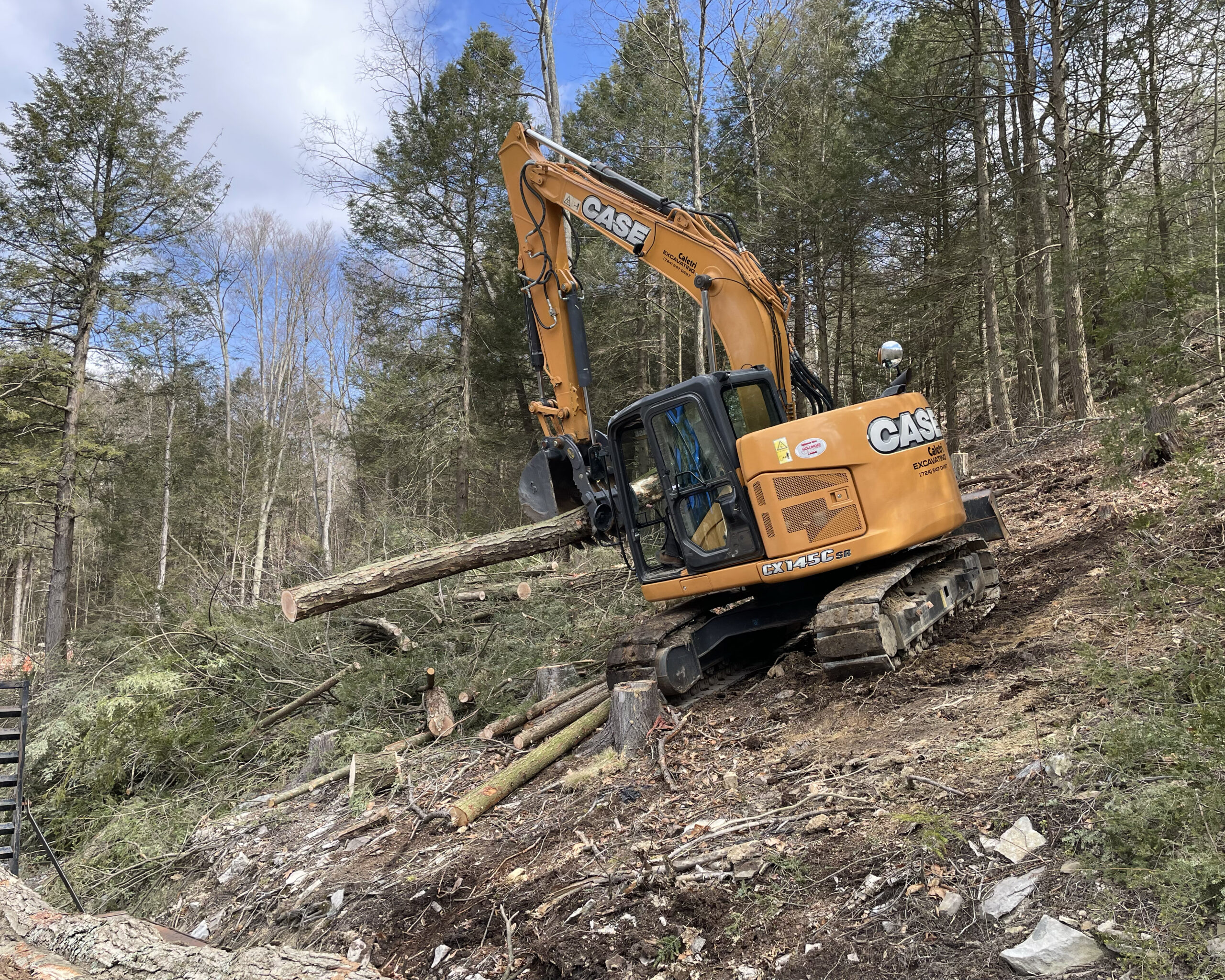 Site work and land clearing contractor serving Latrobe and Jeannette PA