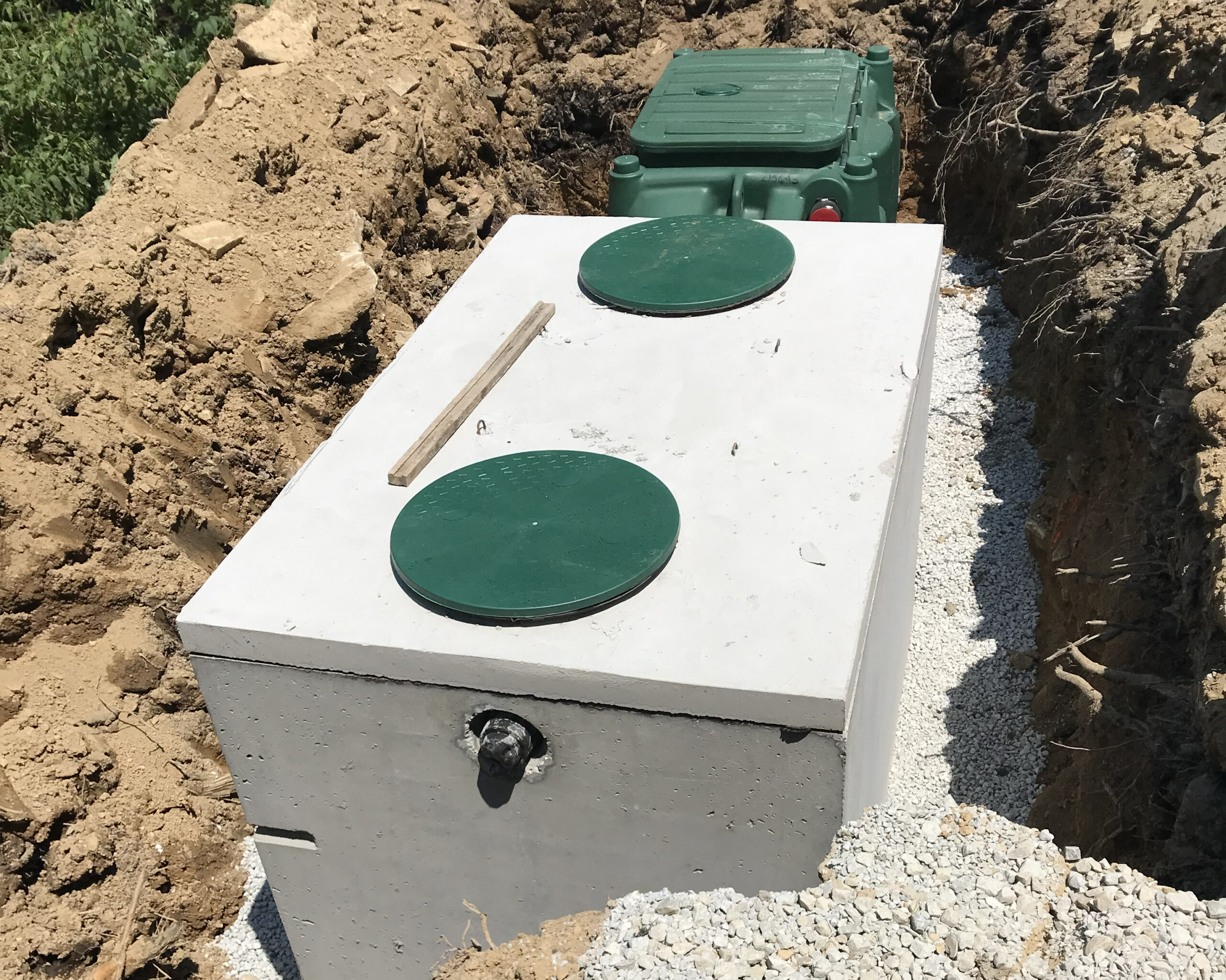 Septic system and sand-mount installation in Mt. Pleasant and Laurel Highlands PA